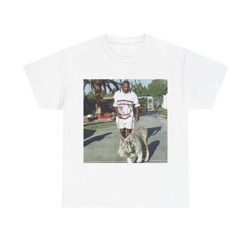 Mike Tyson Tiger Unisex T-Shirt | Boxing Sport Iron Mike Tyson Graphic Tee S