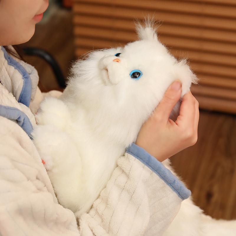 Exquisite Persian Cat Doll High Quality Doll Home Decor Birthdya Gifts For Friends Simualtion Pets Doll
