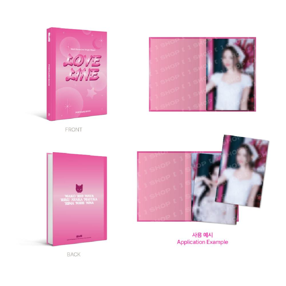 Pre-order NiziU LOVE LINE Postcard Book