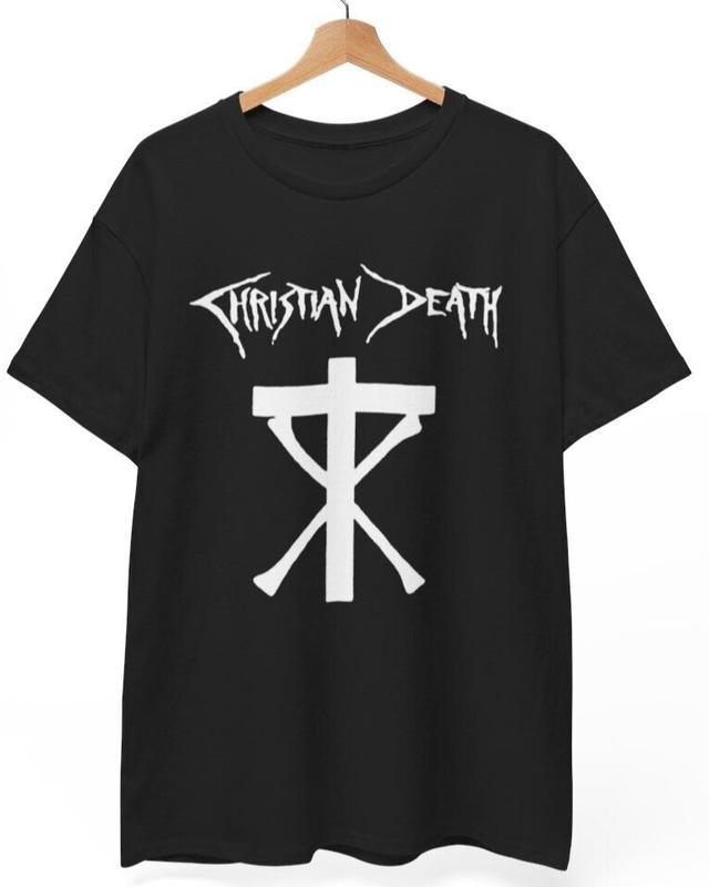 Christian Death Unisex T-shirt, Shadow Project, 45 Grave, Rozz Williams, Unisex tee