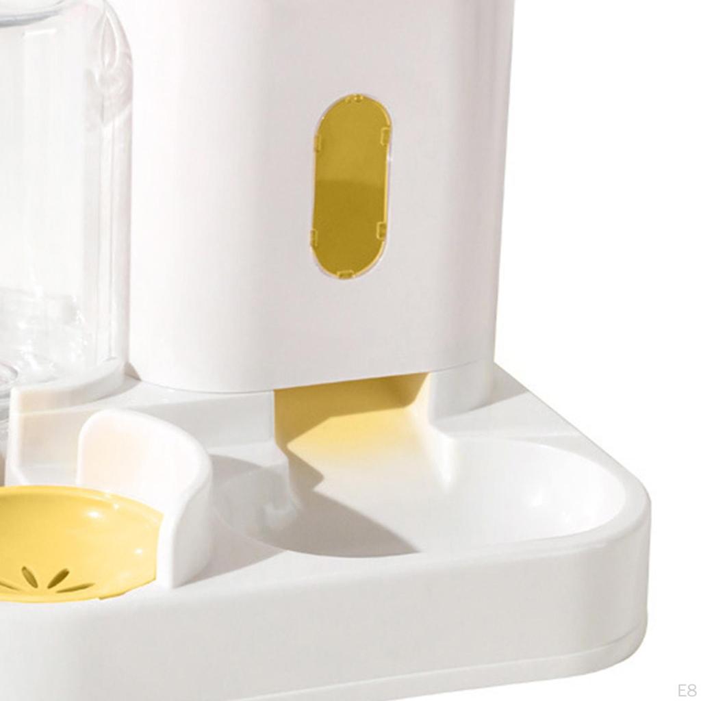 2 In 1 , Automatic Cat Drinker Bowl, Feeder and Water Dispenser Feeding Bowl