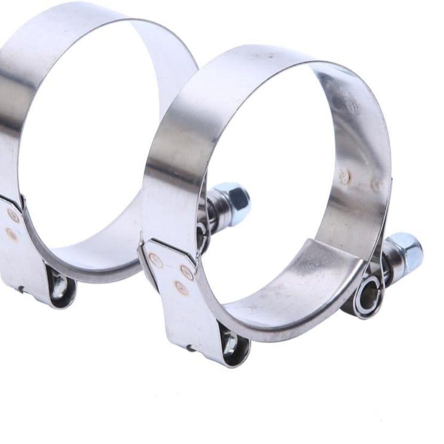 Working Range T-Bolt Stainless Steel Clamp Fit for 3.0'' ID Turbo Intercooler Ho