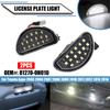 2Pcs White LED License Plate Light Number Plate Lamp For Toyota Aygo MK1 2005 2006 2007 2008 2009 2010 2011 2012 2013 2014