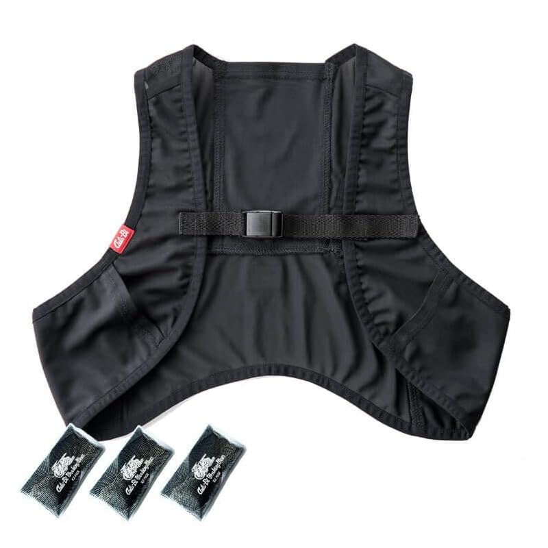 

[Tatsu Yamada] motorcycle ice pack Vest & ice pack (cold pack) set of 3 24016 ice vest freezer vest L