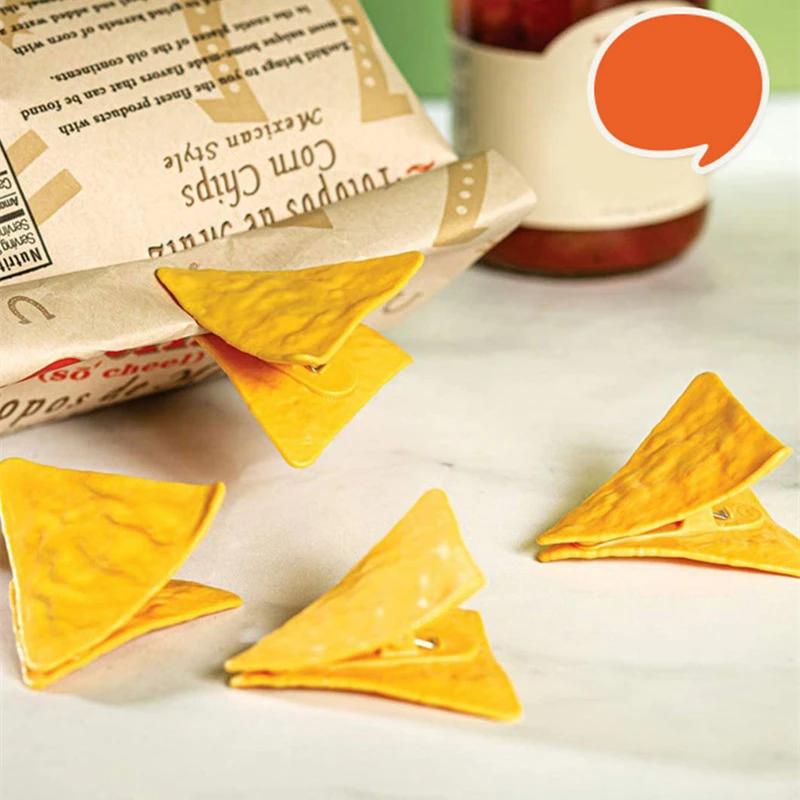 Simulated Potato Clips for Home Storage, Creative Snacks Sealing, Plastic Storage Clip, Edge Seam Positioning Clamp, Kitchen Too