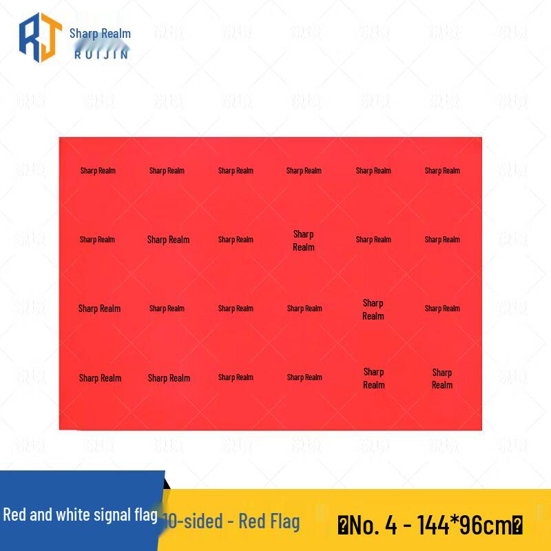 Ruijing Red & White Lifting Signal Flags & Field Markers