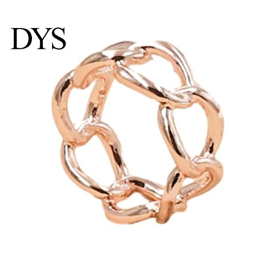 Fashion Scarf Jewelry Hollow Chain Ring, Modern Clip Electroplated Ring Holder for Women Shirts Shawls Neckerchiefs Slide