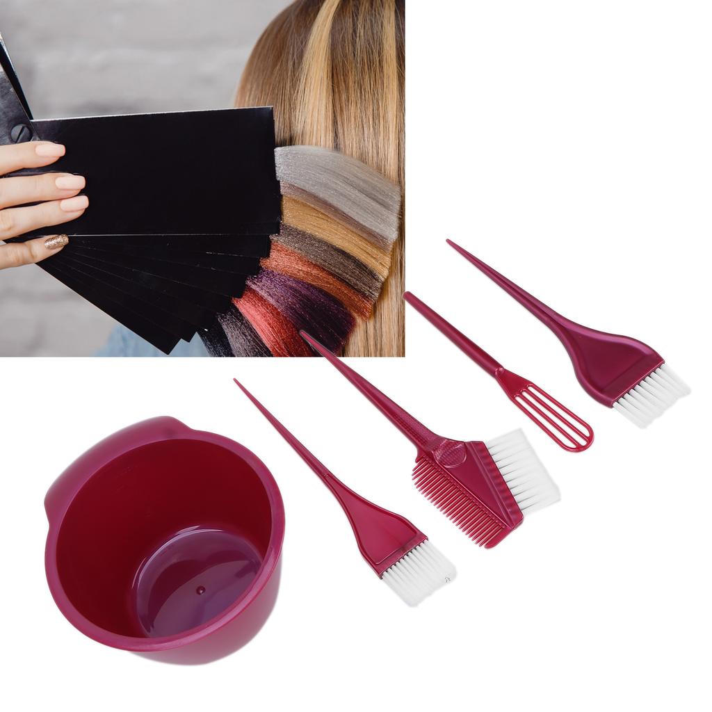 Professional Hair Dye Coloring Kit   Bowl Hair Dyeing Brush   Hair Bleaching Tools