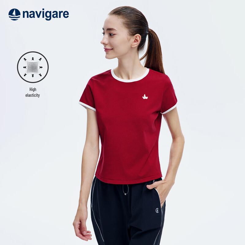 Navigare Women s Slim Fit Short Sleeve T-Shirt M