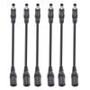 2/4/6/8/10pcs Practical 22AWG DC5.5x2.1mm Power Extension Cord 5521 Supply Adapters Cable Flexible Power Extension Cable