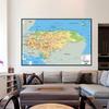 English Map Honduras Map Geographic Map Canvas Painting Living Room Home Decoration Children School Supplies