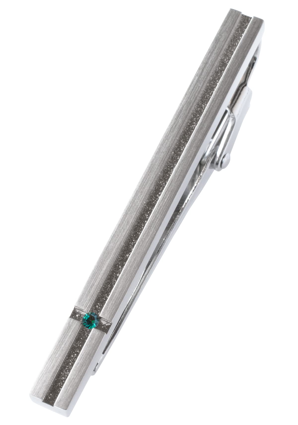 

Табарат Тай Мэй Сделано Стильный Подарок для Новых Начал Мужской Зажим, Камень по Месяцу Рождения, Япония, Латунь, (Изумруд)