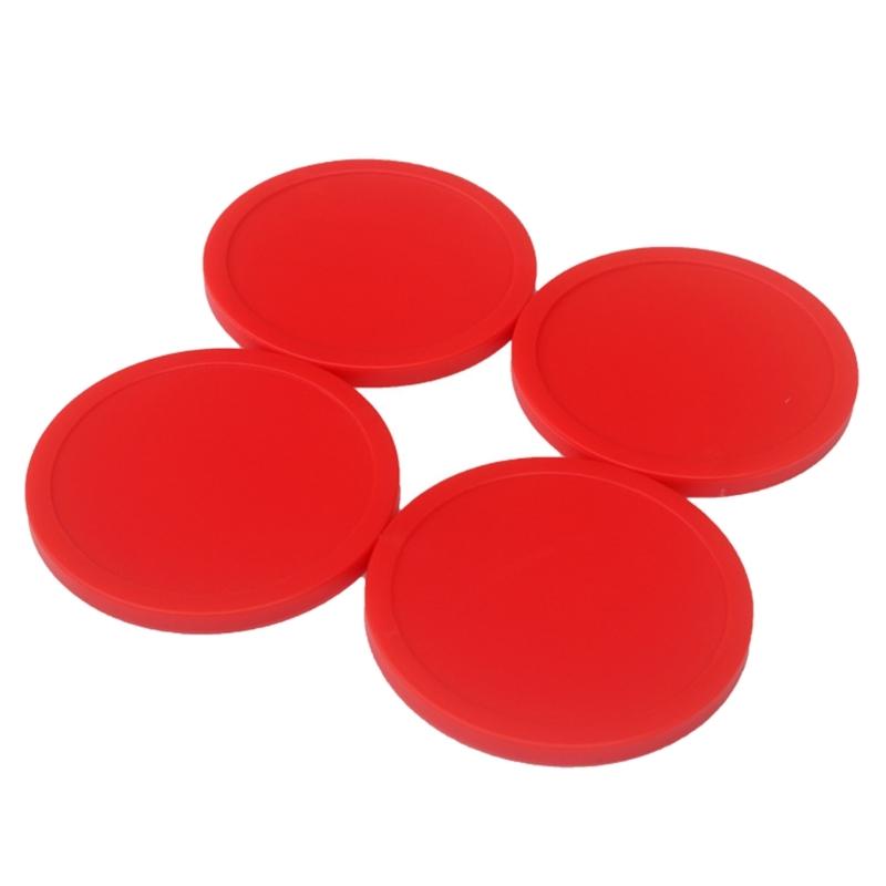 5Pcs 3inch Plastic Round Air Ice Hockey Pucks Air Hockey Replacement Pucks