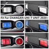 Car Electronic Handbrake Switch Parking Hand Brake Gear Shift Button Cover Trim Accessories For CHANGAN UNI-T UNIT  - 2024