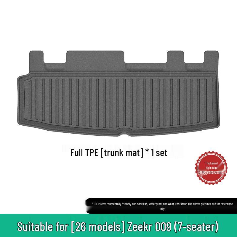 Compatible Floor Mats for 2022-2024 Zeekr 009 & 2025 Volvo EM90 - All TPE Trunk and Floor Mats