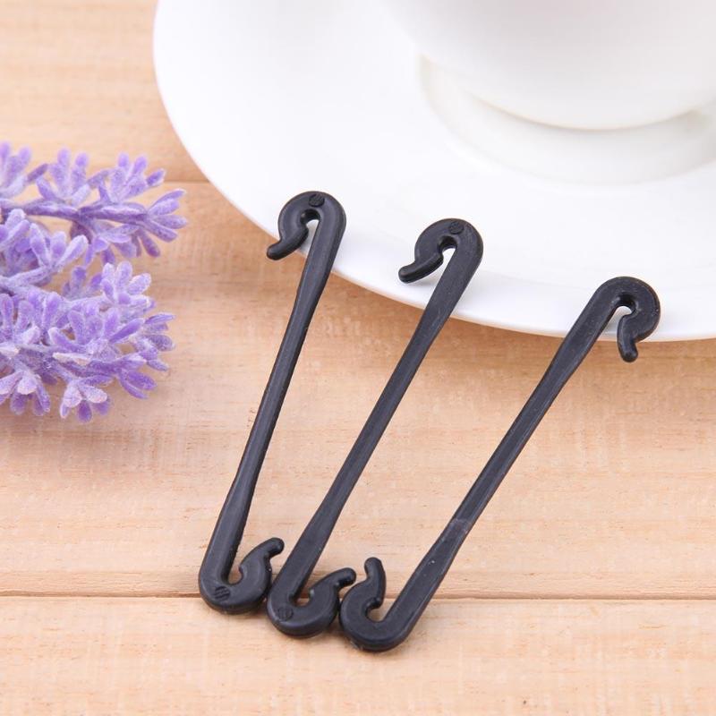 100pcs Durable Plastic Grafting Clips Fastener Plant Vines Vegetable Tendril Clip