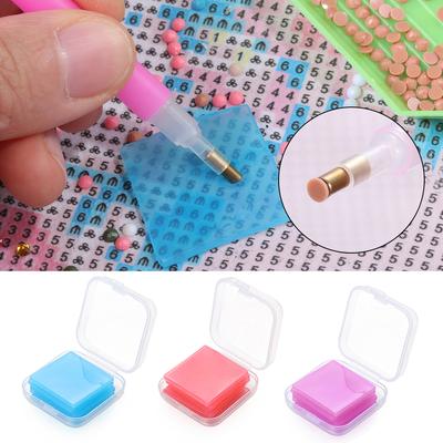 Cross Stitch Nail Tools Drilling Mud Diamond Painting Glue Diamond Painting Glue Clay Storage Box