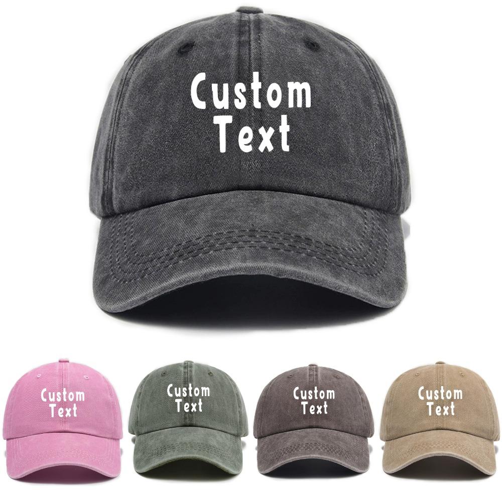 Retro American Baseball Cap Breathable Unisex Outdoor Cap Adjustable