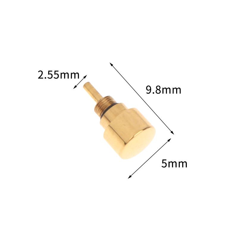 Roestvrij Stalen Horlogedrukker Schroefdraad Type Chronograaf Drukknop 4,0 mm 4,5 mm 5,0 mm Horlogereparatietool Voor Horlogemakers