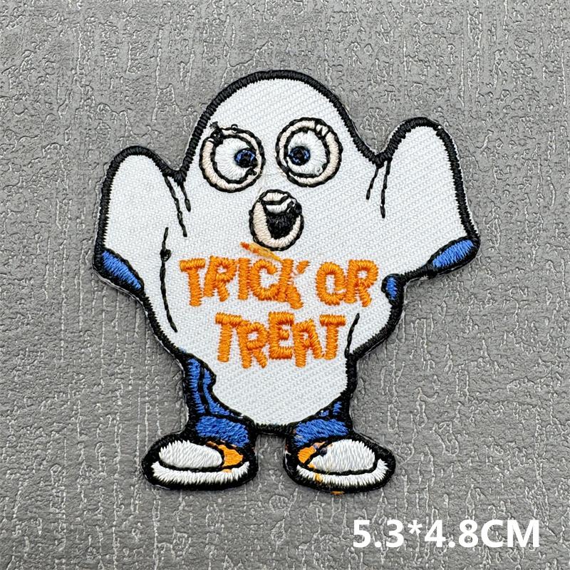Cartoon Patch Diy Embroidery Patches For Clothing Stripes Badge Letterdice Patches For Jacket Iron On Patch On Clothes