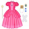 Super Mario Princess Peach Girls' Formal Dress