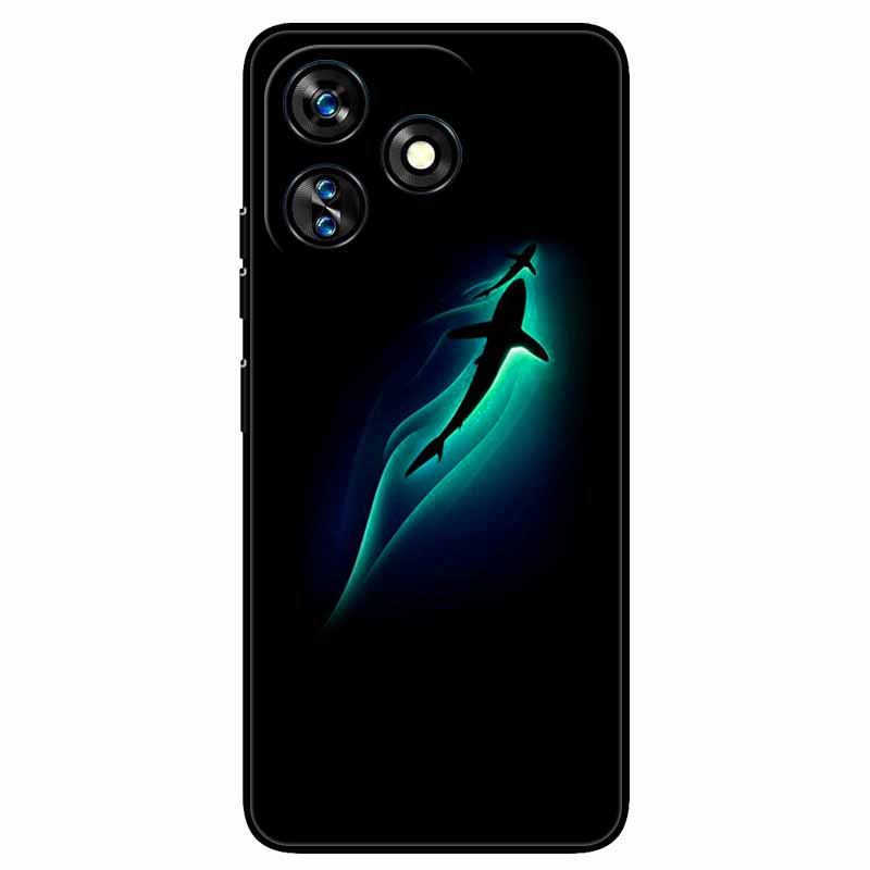 For Oukitel C51 Case 6.8'' Shockproof Silicon Animals Cool Painted Covers for Oukitel C51 C 51 Cartoon TPU Shell Protective Capa