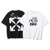 1171 Off-White 2026 Sommer Neu Bulldozer OFF Pfeil Aufdruck Kurzarm T-Shirt für Damen und Herren