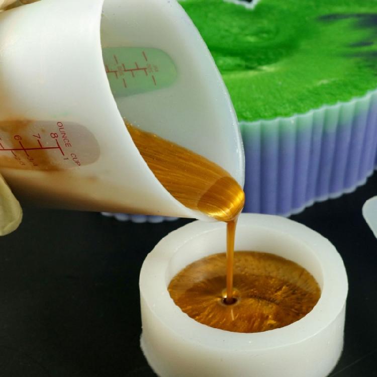 2Pcs Set Measuring Cups with Graduated Scale 250/500ml Laboratory Capacity Cups