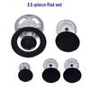 1 Set Gas Burner Flame Cap With Lid Plus 5 Stove Handles Cooker Hat for Home Cooking Oven Utility