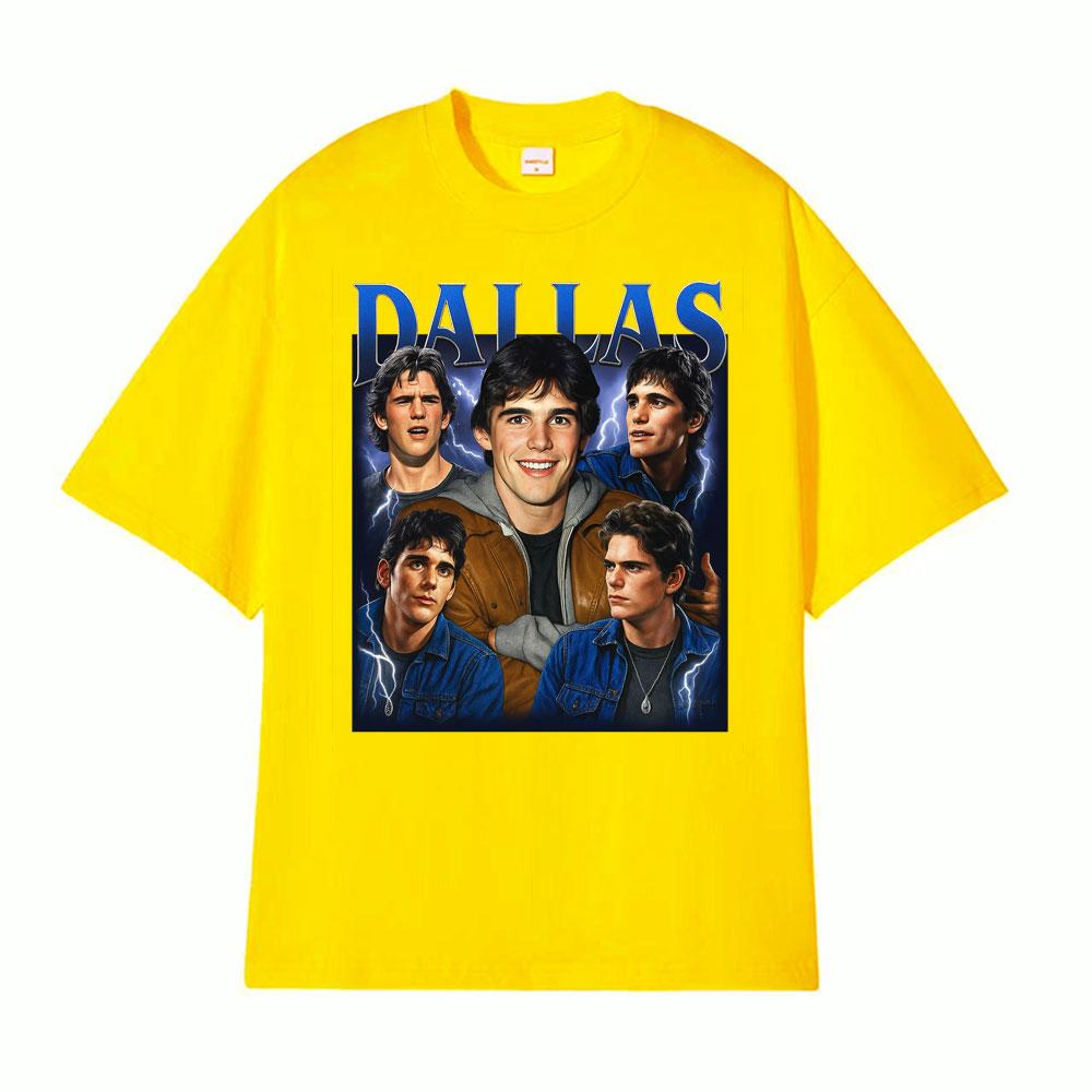 Limited Dallas Winston Vintage TShirt Men Women Fashion Casual Tshirts Comfort Oversized Loose Short Sleeve T Shirt Streetwear