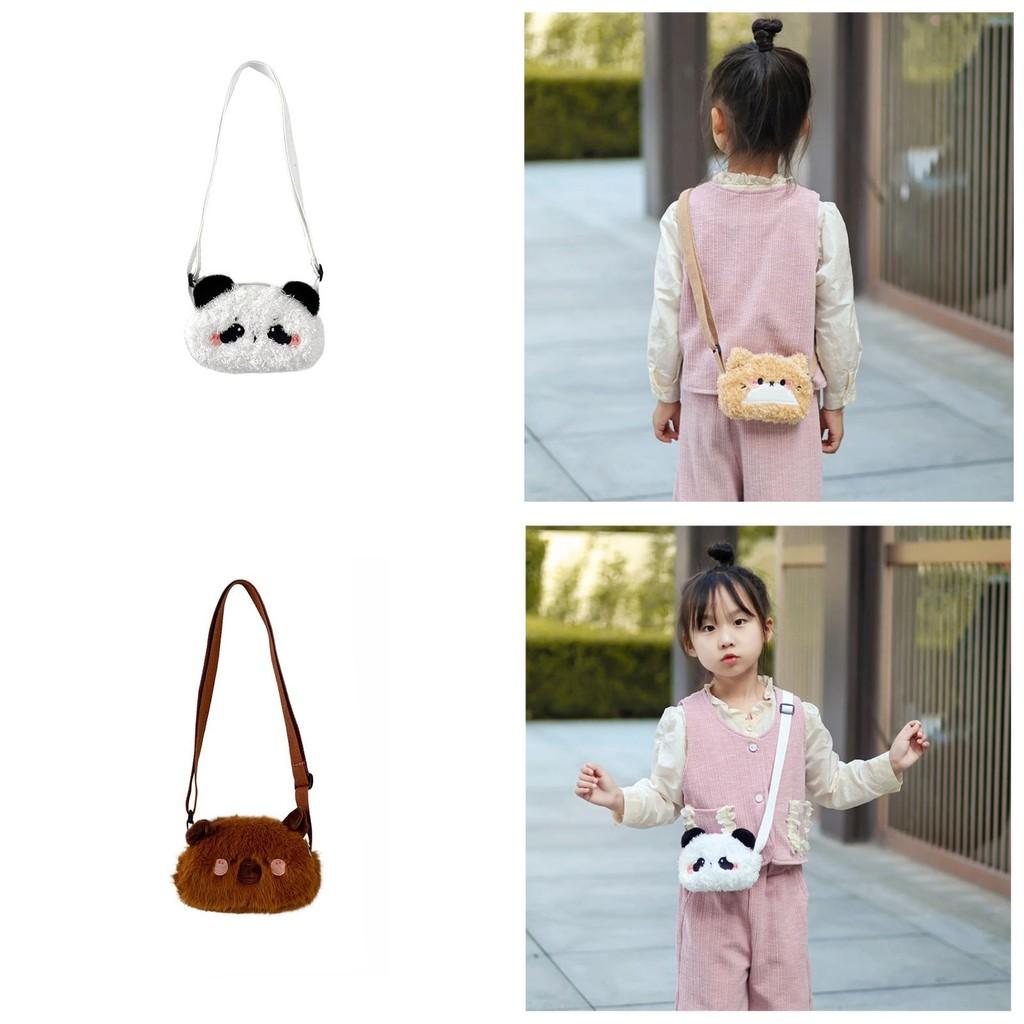 Lovely Soft Plush Animal Shoulder Bag For Little Ones Ideal For School And Play