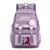 Cartoon Anime Printed Backpack College Wind Ins Trend Large Capacity Student School Bag