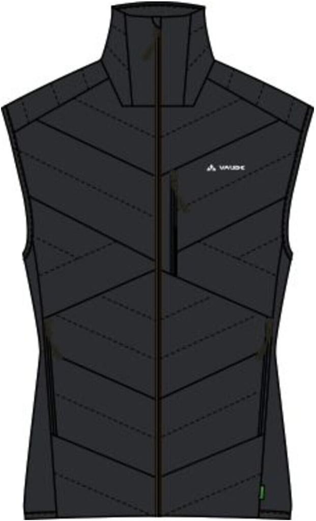 VAUDE Мужской жилет Sesvenna IV черный/черный