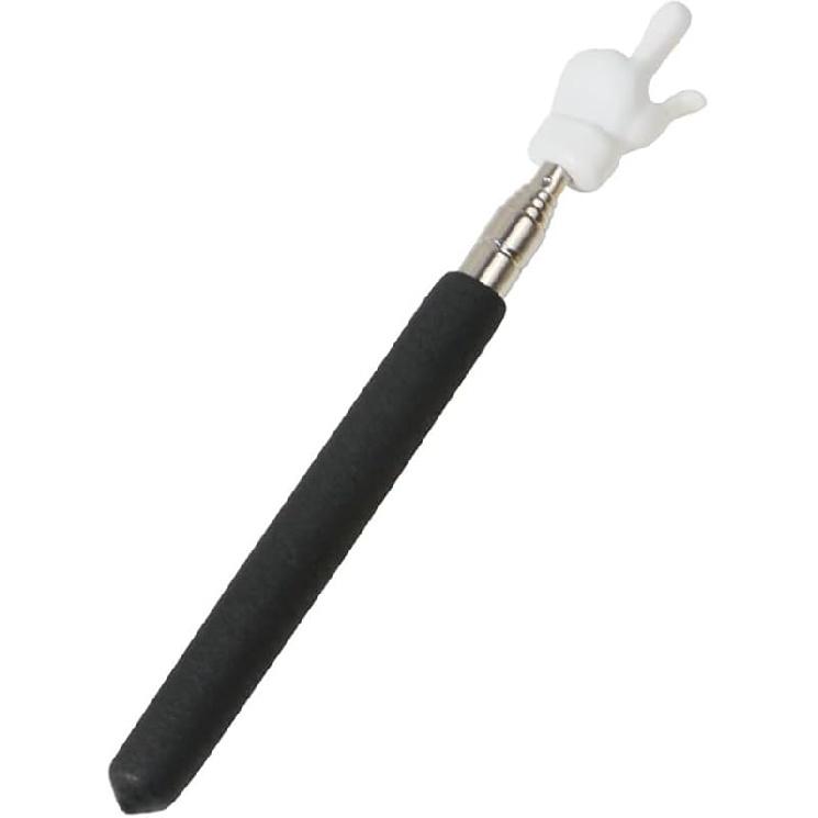 

Указка для учителя палец, Указка для класса, Телескопическая ручная указка, Выдвижные пальцы-указки для класса начальной школы 1 PCS чёрный