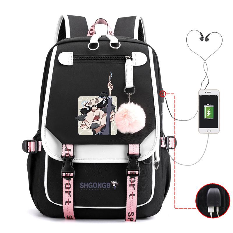 Movie Shengong Leopard Shiji Empress Cartoon School Bag Primary and Secondary School School Bag Large Capacity Campus Versatile Leisure Backpack