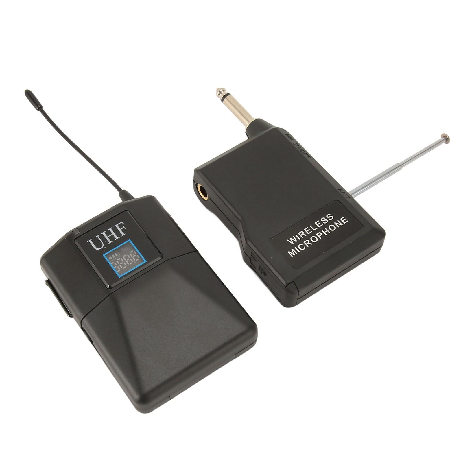 

Беспроводной петличный микрофон с шумоподавлением Мини UHF клипса на микрофон для сценического выступления KTV