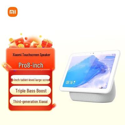 Alto-falante Inteligente Xiaomi Xiaoai com Tela Sensível ao Toque Pro 8 Plugue CN (adaptador incluso)