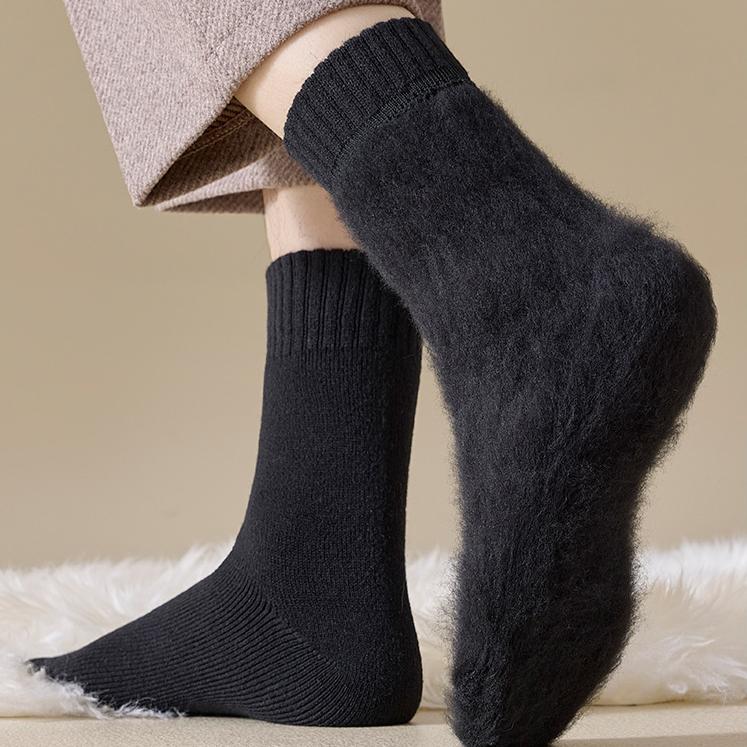 1/2/3/5 Paar Thermosocken für Herren Schwarze Socken für extrem kaltes Wetter