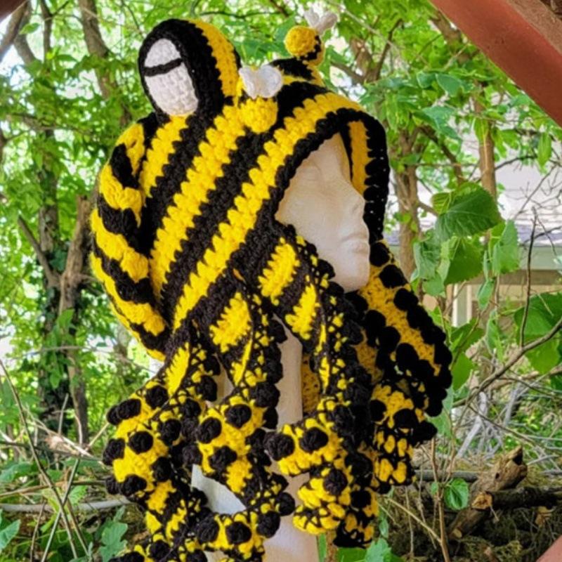 Новая вязаная крючком клоунская шляпа ручной работы — фото 20