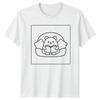 Cartoon Bear Reading Book Unisexs TShirt Unisexs Tee Graphic Unisex Top