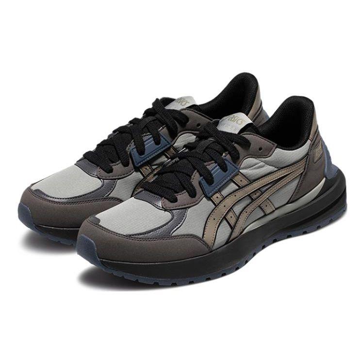Asics Tarther Sc 2.0 Fabric Synthetic Leather Sports Versatile Low-Top Lifestyle Casual Shoes Unisex Sneaker Gray Black 1203A313-021