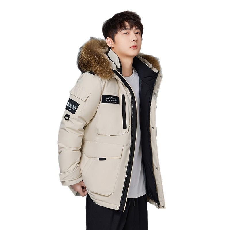 Unisex Mid-Length Extreme Cold Winter Parka