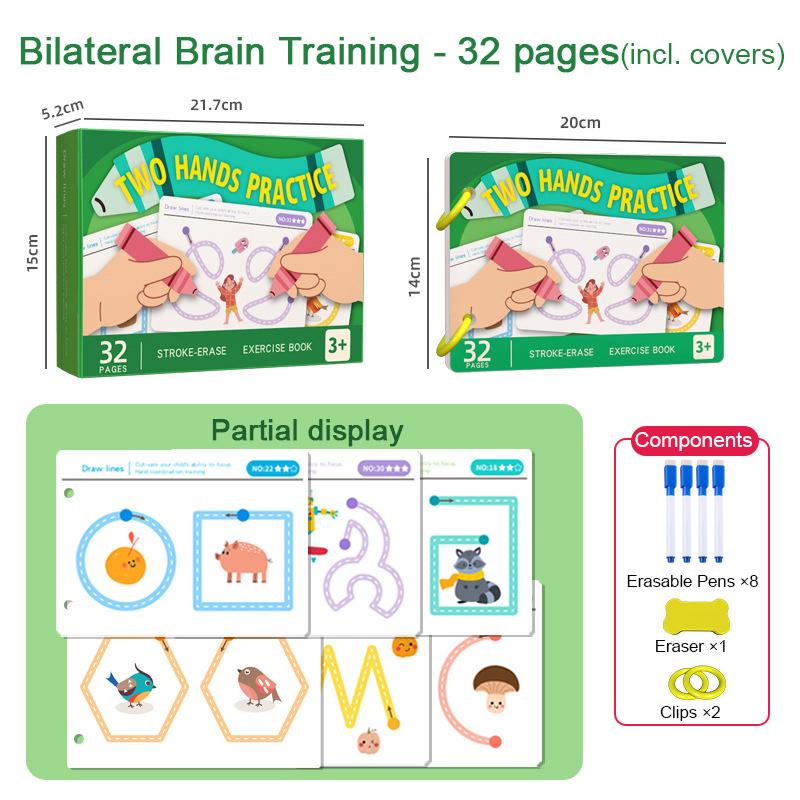 

Reusable Pen Control Cards For Toddlers - Fun Handwriting Practice Kit, Wipe Clean Tracing Template For Preschoolers