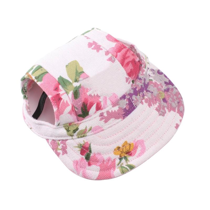 

Летняя шапка для собак с отверстиями для ушей Холстовая бейсболка для маленьких и больших собак Уход за щенками Нарядные шапки Аксессуары для улицы Товары для пешего туризма Товары для домашних животных