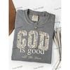 God Is Always Good At Printing Men'S Street Style, Making Old Washed T-shirts Suitable For Concerts, Going Out On The Street, Outdoor Sports