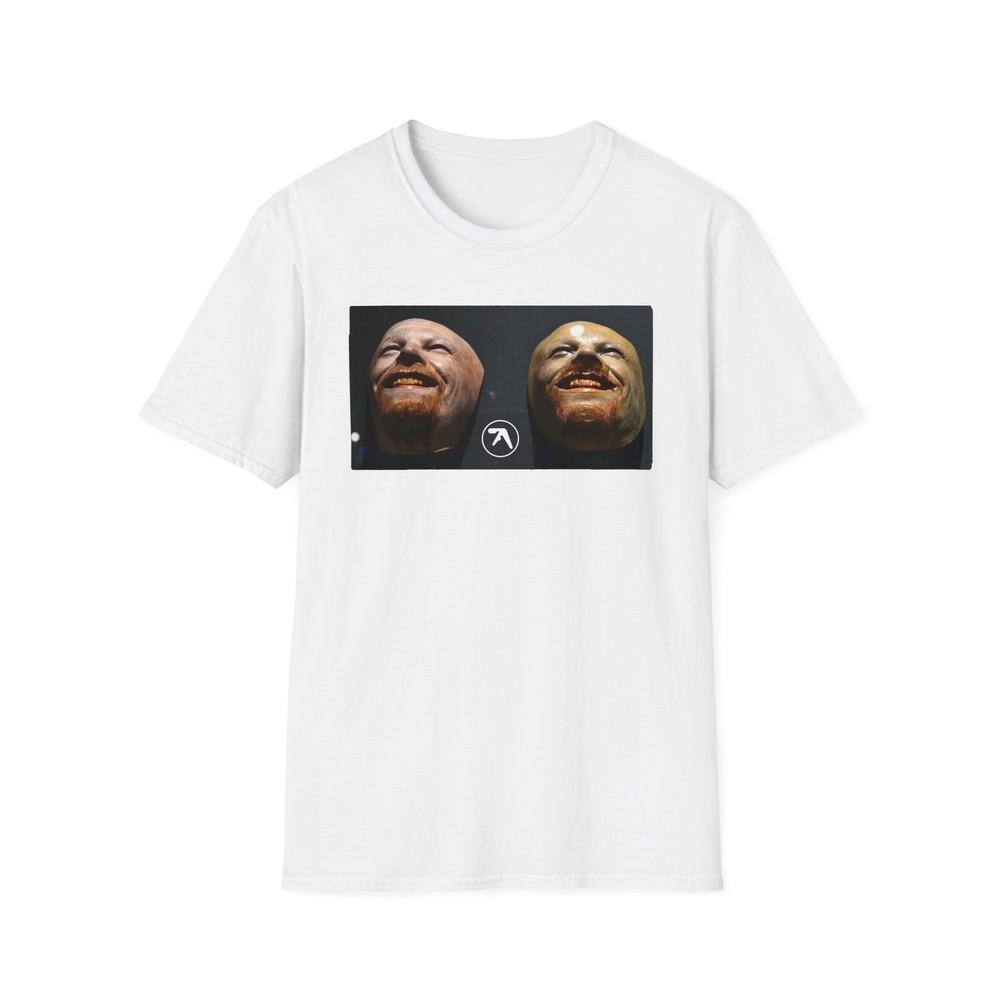 Графическая футболка Aphex Twin 90-х Ретро Техно AFX Come to Daddy IDM Эмбиент S