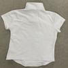 Y2K summer high neck hollowed out single breasted button slim fit solid color casual top