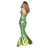 Cosplay Halloween mermaid costume, cosplay mermaid costume, European beautiful woman game costume stage performance costume