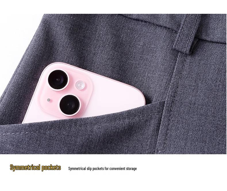 Damen hochtaillierter, schlankmachender Midirock für Frühling & Herbst 2025