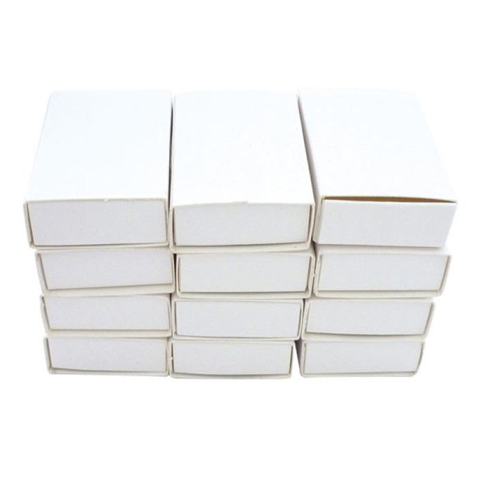 Matchboxes Small empty box 5cm 12 pieces bianco
